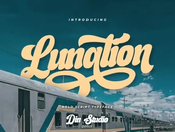 Lunation font