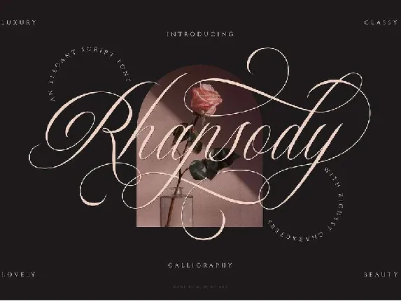 Rhapsody Free font