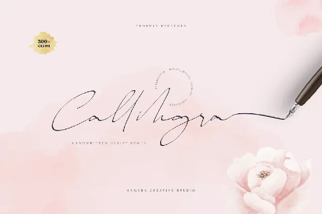 Callihgra font