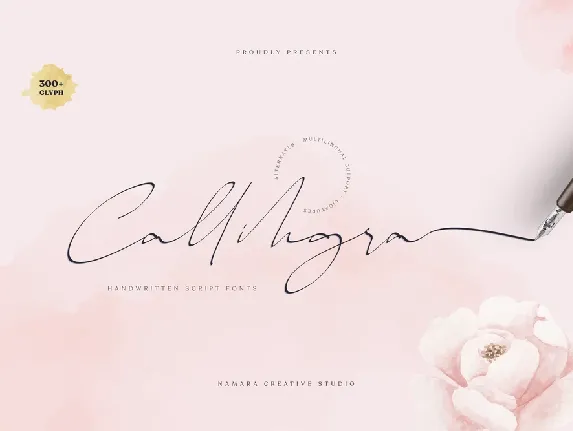 Callihgra font