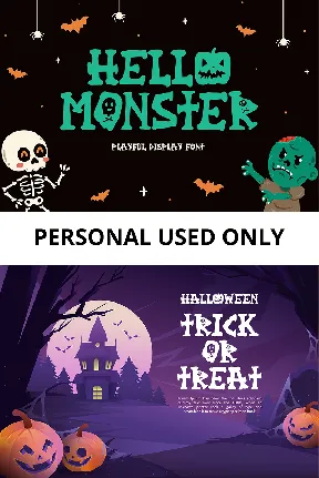 Hello Monster font