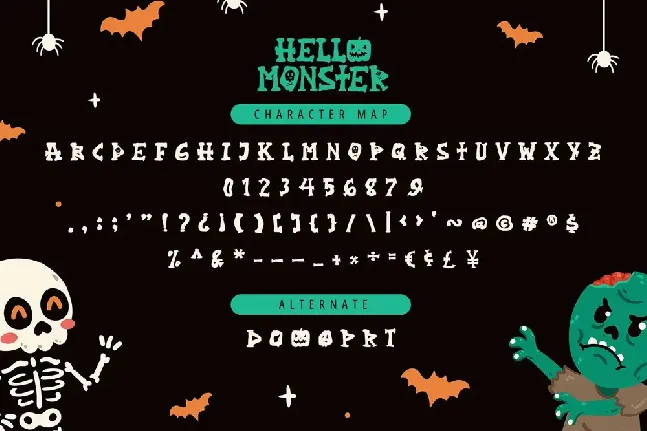 Hello Monster font