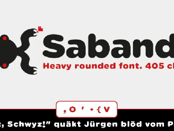 Sabandija ffp font