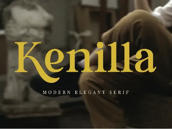 Kenilla Serif font