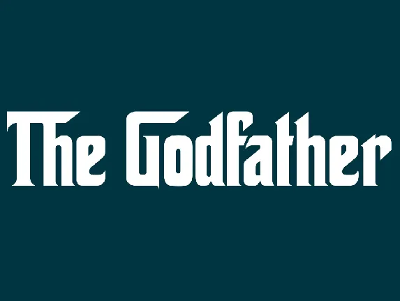 Godfather font