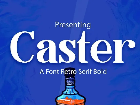 Caster font