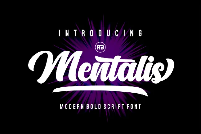 Mentalis font