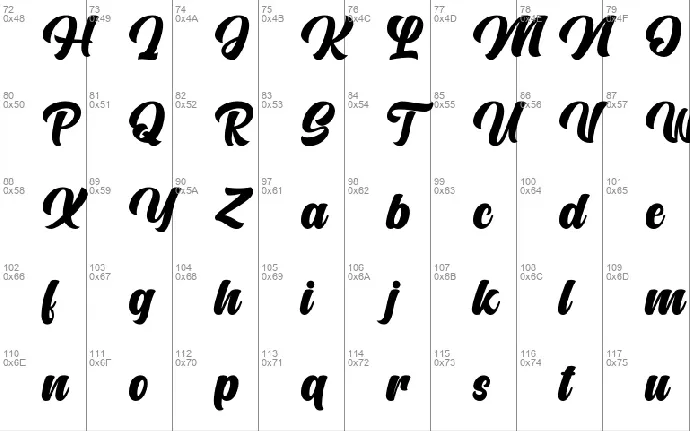 Mentalis font