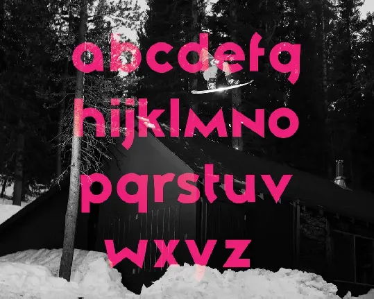 Zeronero font