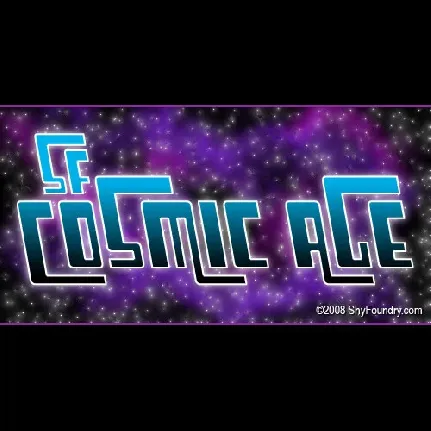 SF Cosmic Age font