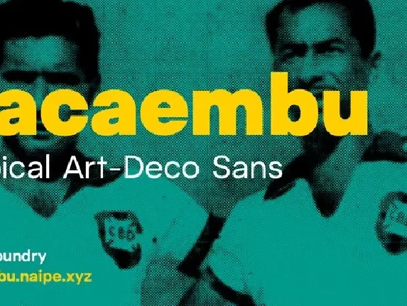 Pacaembu Family font