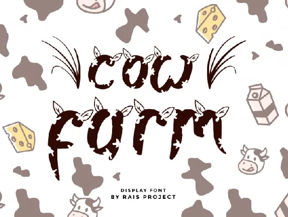 Cow Farm font