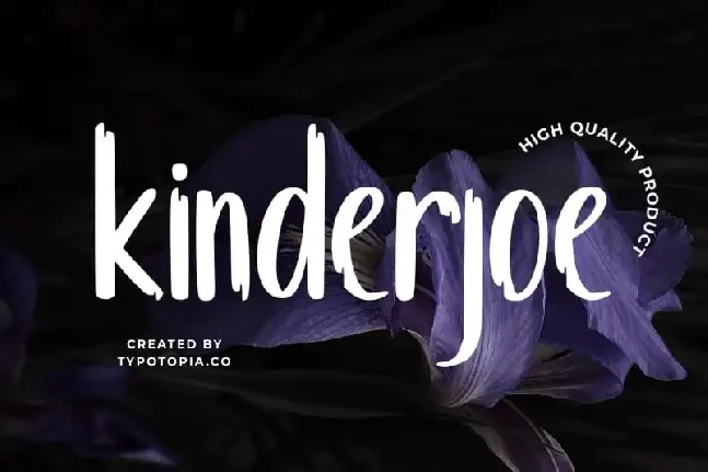 Kinderjoe Display font