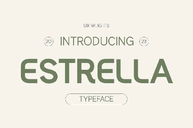 Estrella font