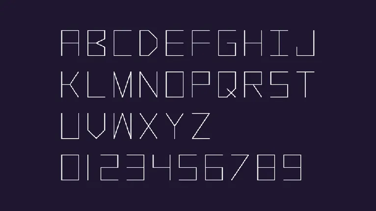 Alpha Prota font