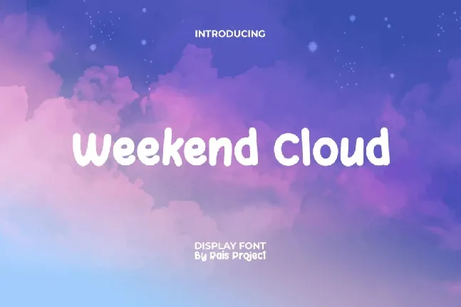 WeekendCloudDemo font