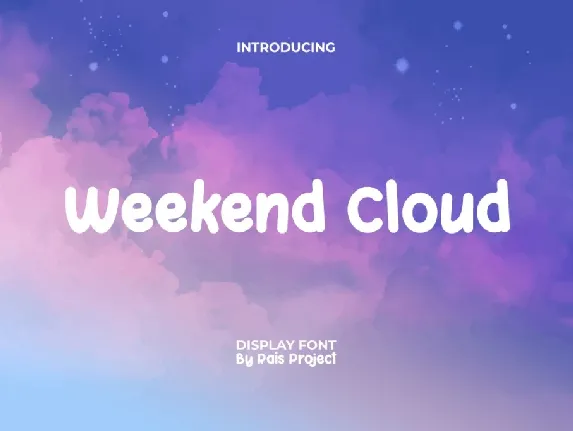 WeekendCloudDemo font