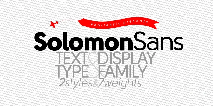 Solomon Sans font