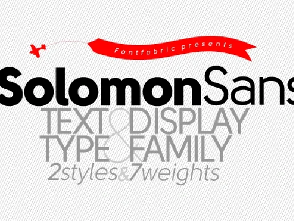 Solomon Sans font