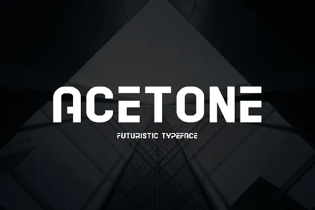 ACETONE font