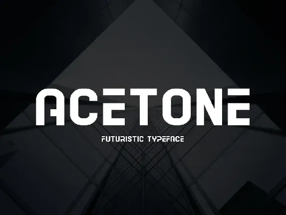 ACETONE font