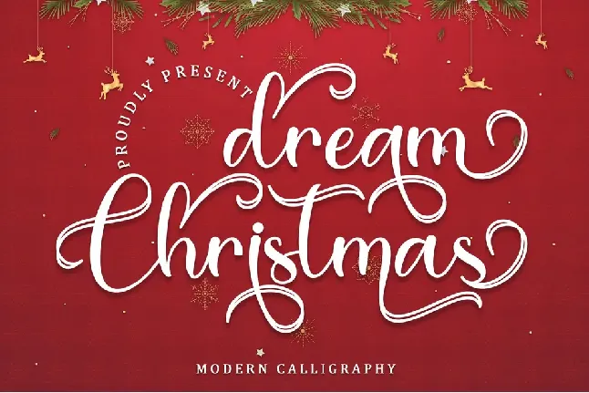 Dream Christmas font