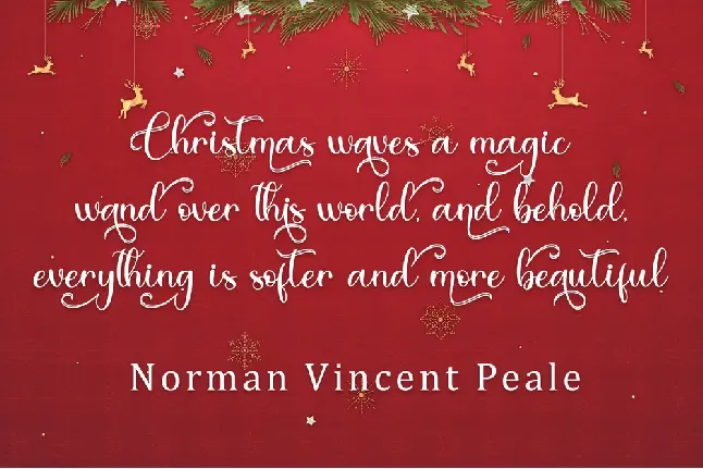 Dream Christmas font