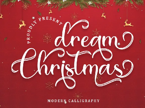 Dream Christmas font