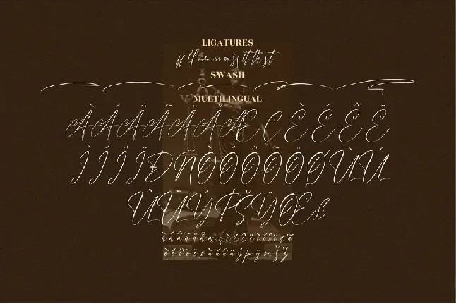 Handover Signature font