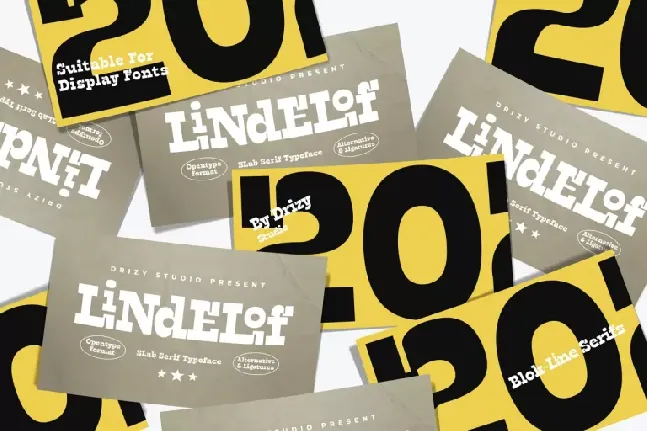 Lindelof Demo font