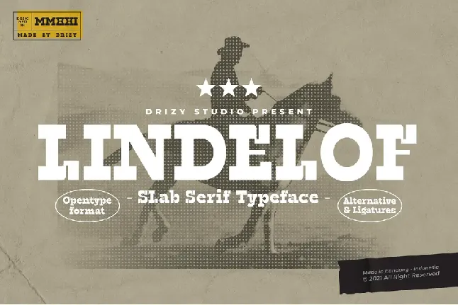 Lindelof Demo font