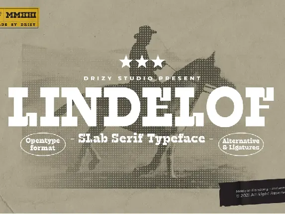 Lindelof Demo font