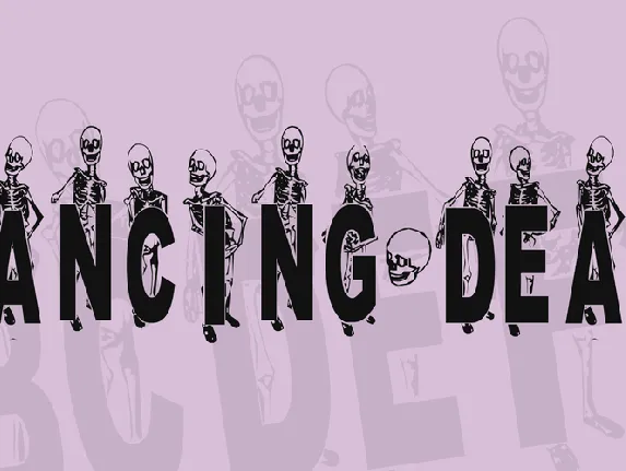 DANCING-DEAD font