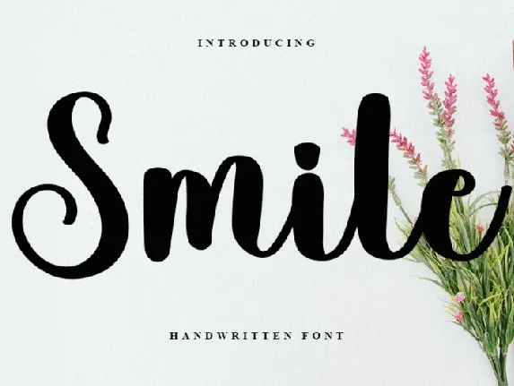 Smile Typeface font