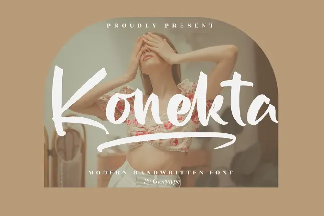 Konekta â€“ Modern Handwritten font