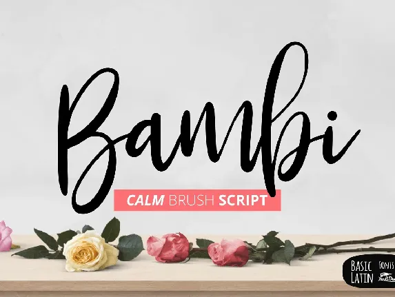 Bambi font