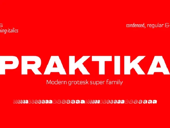 Praktika font