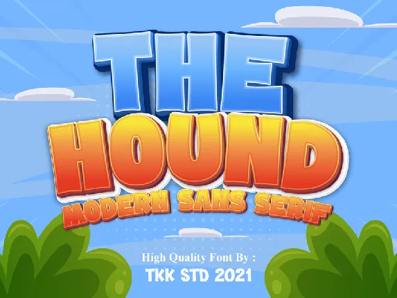 The Hound font