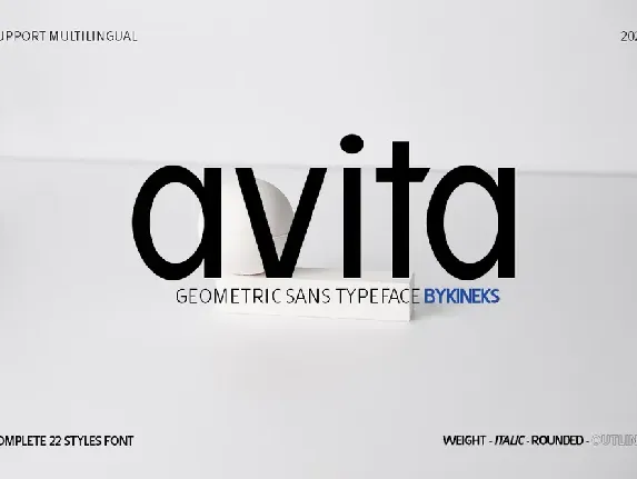 Avita font