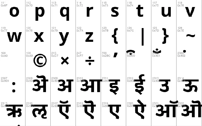 Khula font