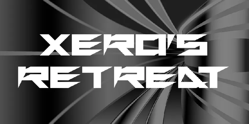 Xero's Retreat font