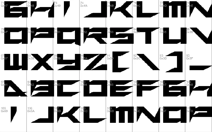 Xero's Retreat font