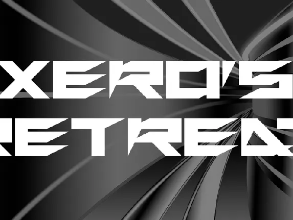 Xero's Retreat font