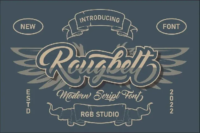 Rougbelt font