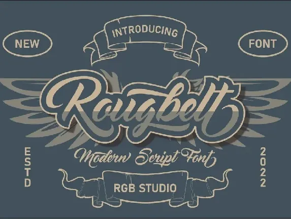 Rougbelt font