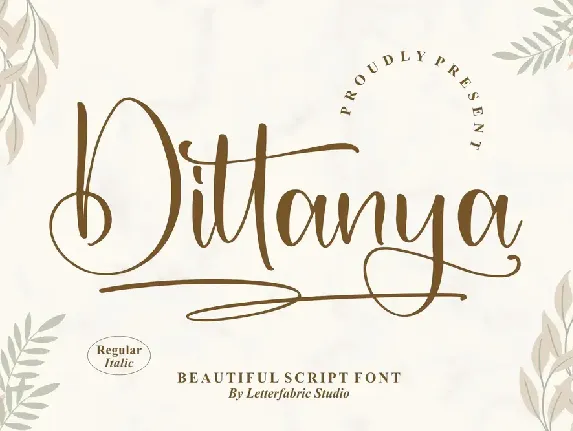 Dittanya font