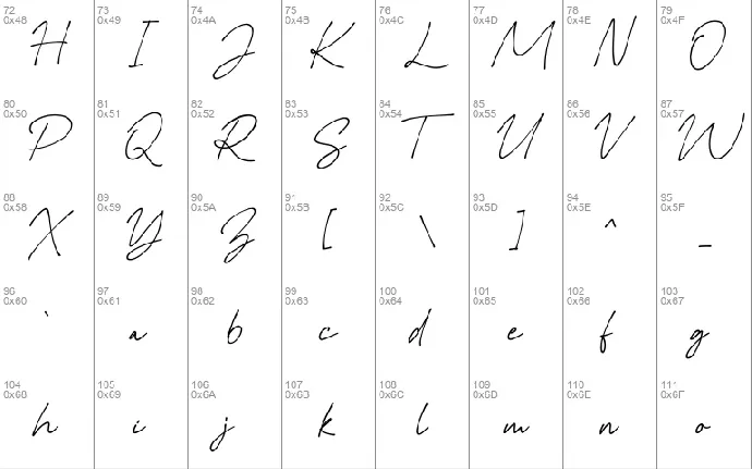 Rolasan Signature font