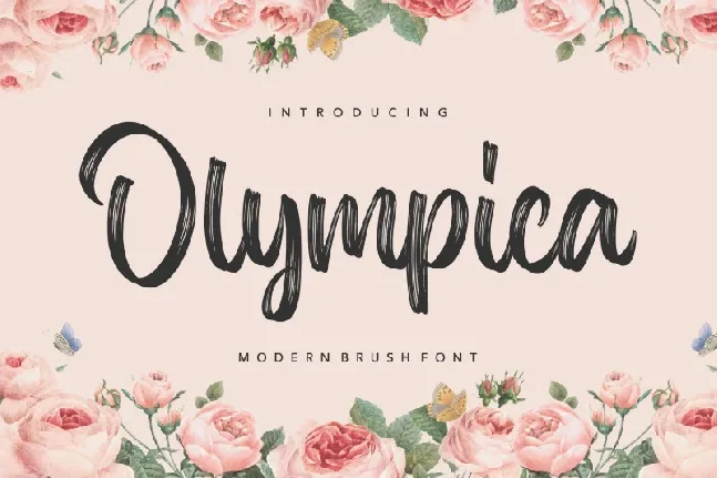 Olympica font