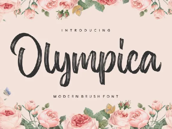 Olympica font