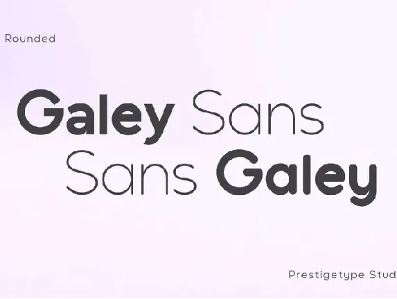 Galey font